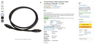 2025-02-01 Amazon Basics cable optique Toslink 00.JPG